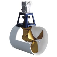 Hydraulisk bogpropeller 410 kgf, inkl. hydraulmotor 29,5 kW, för tunneldiameter 400 mm