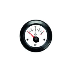 Oil pressure gauge white 12/24 V (0-8 kg/cm2)