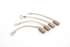 Set: Carbon brushes (4x) - BOW23/35+Alex12V - 12.5x8x25mm - motor identification MBT114M