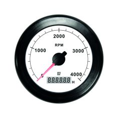 Revolution counter white 4000 RPM