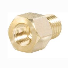 Adaptor M14x1.5k internal thread -> 1/2"-14 nptf 8 external thread