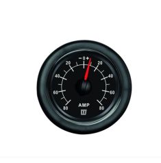 Amp meter 150 Amp Black 12/24 V, 52mm