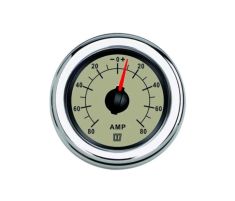 Amp meter 150 Amp Cream 12/24 V, 52mm