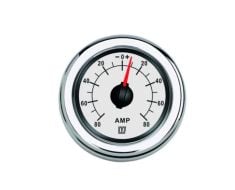 Amp meter 150 Amp White 12/24 V, 52mm