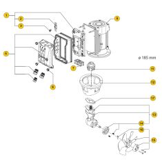 Vetus BOWB110 Spare Parts