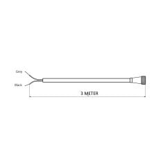 EC3 cable ECU throttle universal L=3M