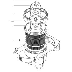 Reservdelar för Vetus vattenfilter FTR470