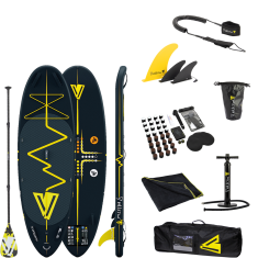 YellowV SUP board - Heartbeat 8 "IGUAZU" - Komplett paket