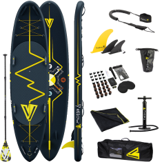 Yellow V SUP board Heartbeat 11 "ANGEL" - Komplett paket