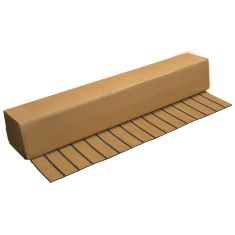 Vetus non skid deck - björkteak - självhäftande (3M) EVA-skum - 240x90cm