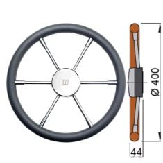 Ratt typ PRO belagd med Polyuretanskum - Ø40 cm