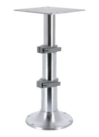 Table pedestal heavy duty 3 stage, gas rise, manual controlled