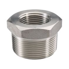 Bushing hex AISI 316 male - female G3/4" - G1/2''