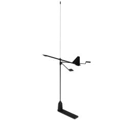 Shakespeare V-Tronix YHK SS 0.96m Hawk Whip Antenna with Wind Indicator & PL-259