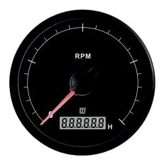 Revolution counter black 5000 RPM