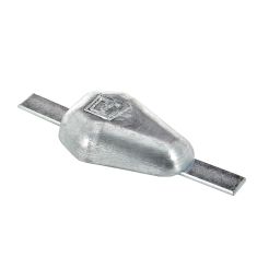 Anod för svetsning - aluminium - LO 248mm - Netto Vikt 0,71 kg