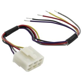 Universal connector instruments. Black=Ground, Purple=Supply+ Grey=Signal, Red=Red light, Yellow=Yellow light