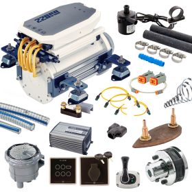 E-LINE bundle – elektrisk inombordsmotor 22 kW – 48 V, kölkylning – rekommenderas för båtar upp till ca. 12–15 meter