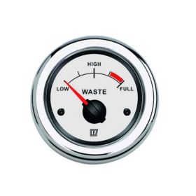 Nivåmätningsinstrument för avloppsvatten vit 12/24 V