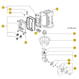 Vetus BOWB090 Spare Parts