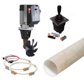 Vetus BOW PRO Boosted 300 kgf Bundle – Bogpropeller med steglös styrning och borstlös AC-motor – 48V (24V), Tunnel Ø300mm, rekommenderas för båtar upp till 30 meter