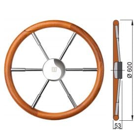 Teak ratt typ PRO - Ø60 cm