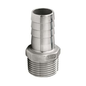 Hose connector AISI 316 male G1/2'' - Ø13mm