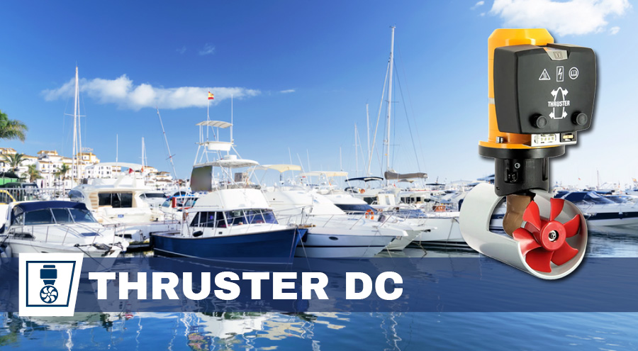 VETUS DC bog- och akterpropeller för enkel manövrering