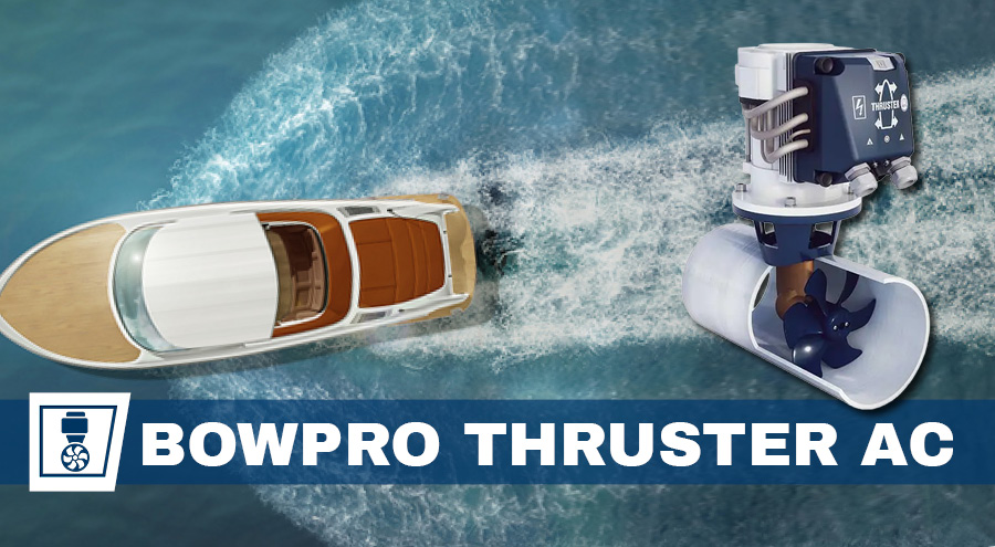 VETUS AC Bowpro-bogpropeller för förbättrad manövrering av båten