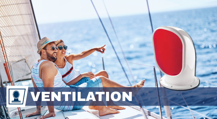 VETUS ventilationssystem för frisk luft och bra inomhusklimat ombord